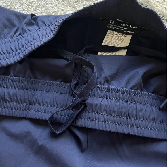 Under Armour track pants blue gray pull on athletic pants 4XL - Picture 4 of 11